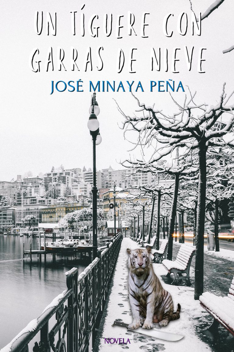 Un tíguere con garras de nieve